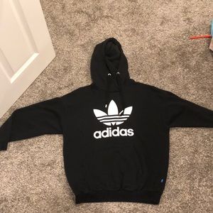 black medium adidas sweatshirt